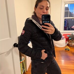 Canada Goose Women's Black Puffer Jacket